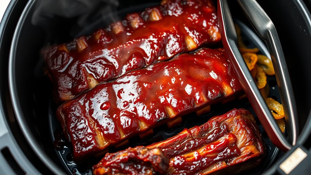 air fryer beef ribs cooking time