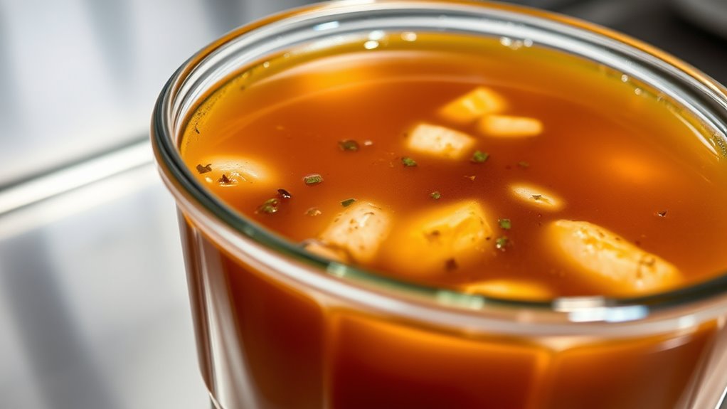 beef broth refrigerator storage