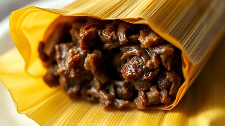 beef tamale calorie facts