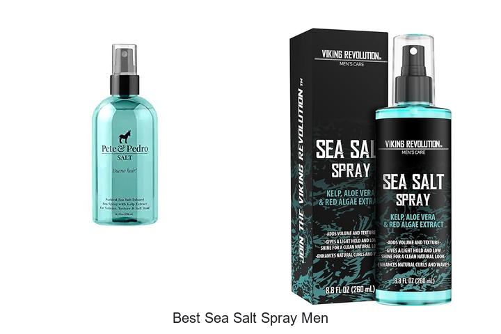 Top 15 Best Sea Salt Spray Men for Effortless Waves