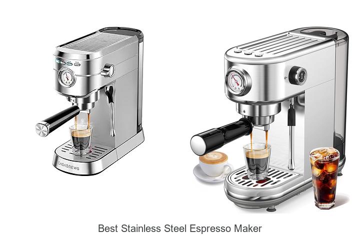 Top 15 Best Stainless Steel Espresso Maker Picks!