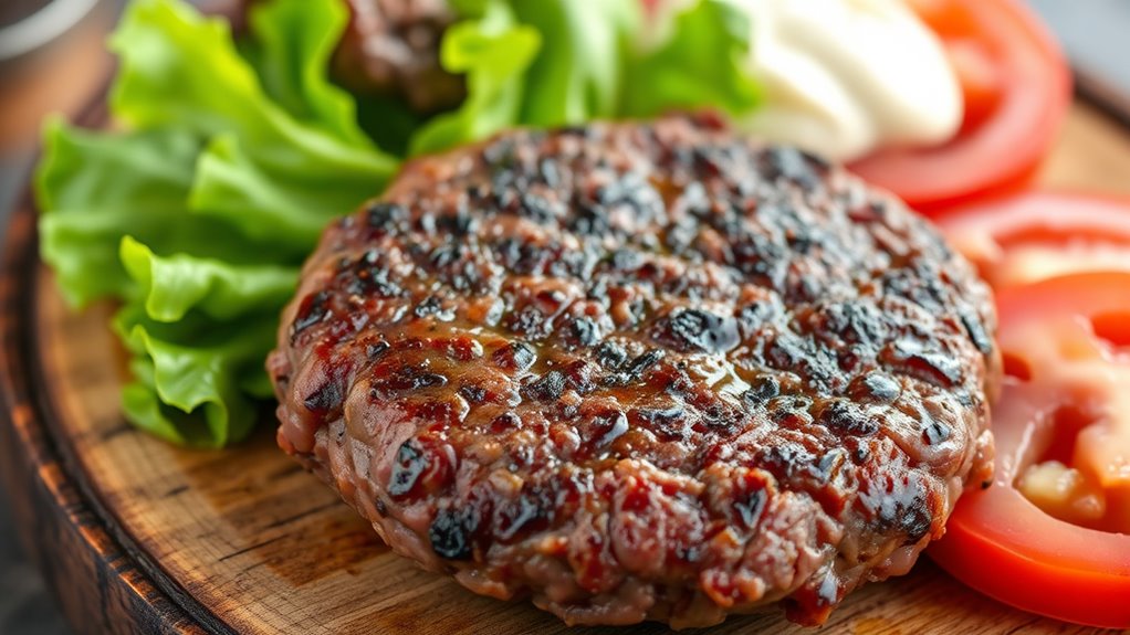 calories in ground beef