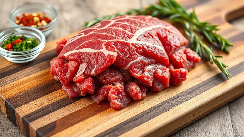 calories in lean beef