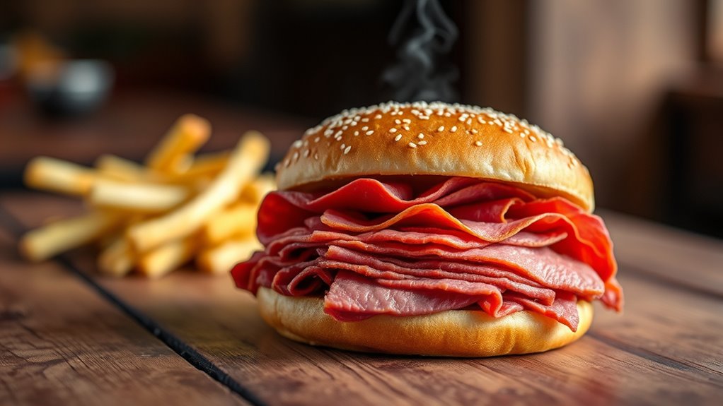 calories in roast beef