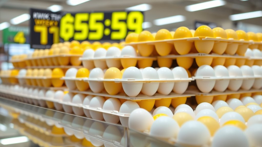 egg prices fluctuate regularly