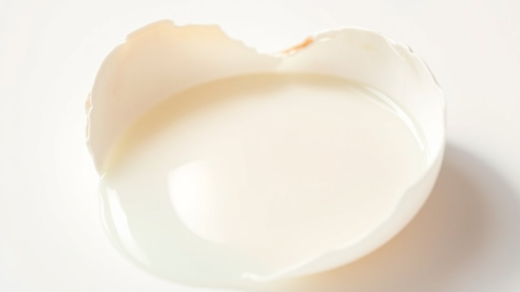 egg white volume and weight