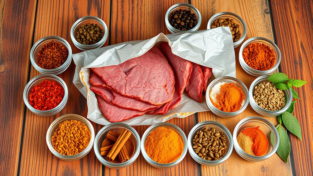 essential spices for corned beef