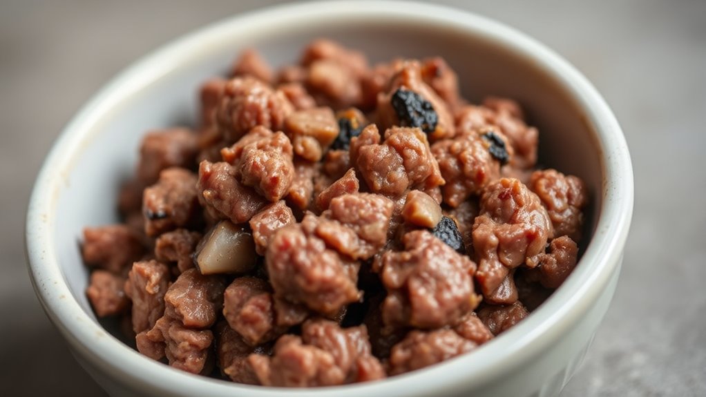 ground beef calorie variations