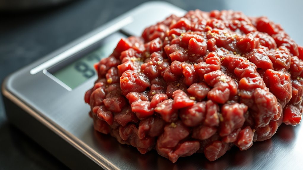 high protein ground beef
