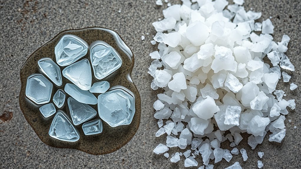 ice melt versus rock salt