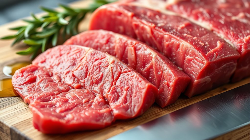 lean beef has less fat