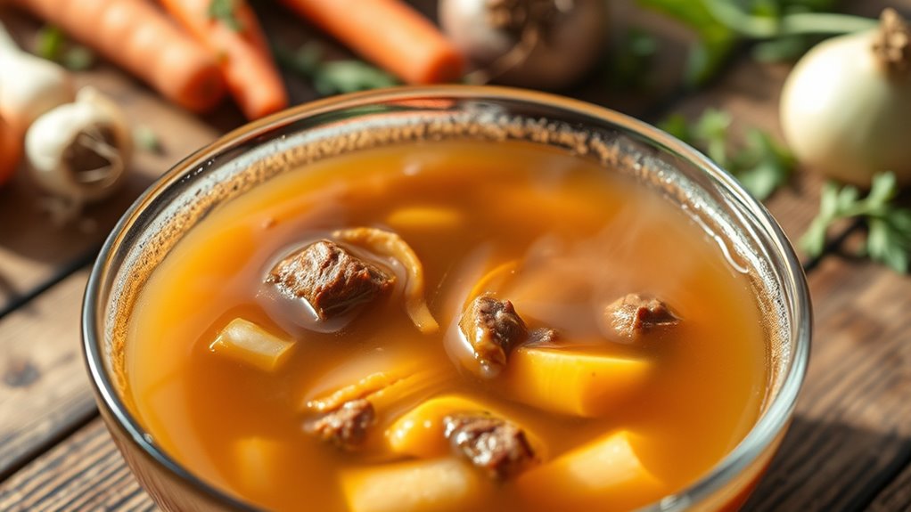 low calorie beef broth