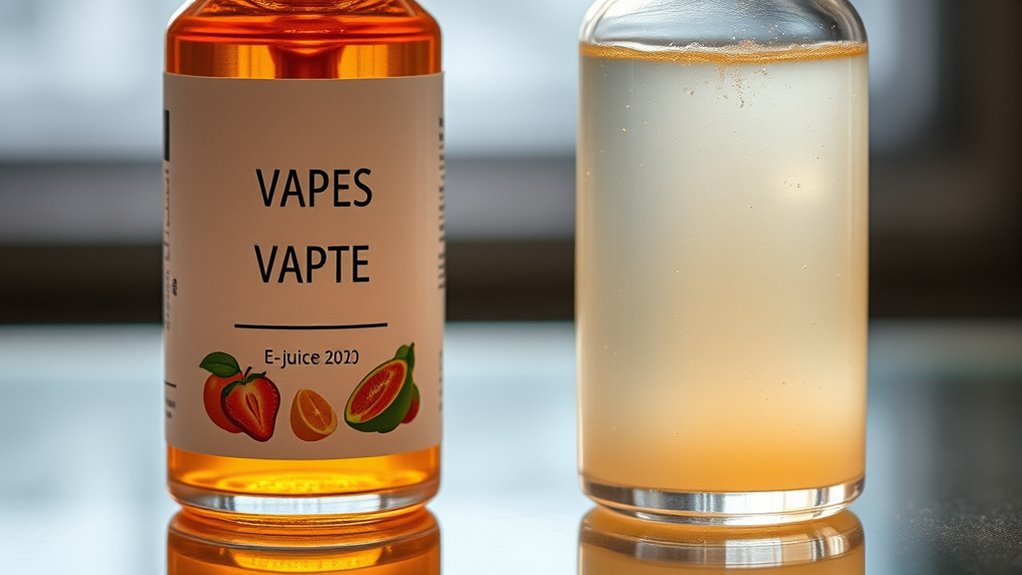 nic salts vs e juice