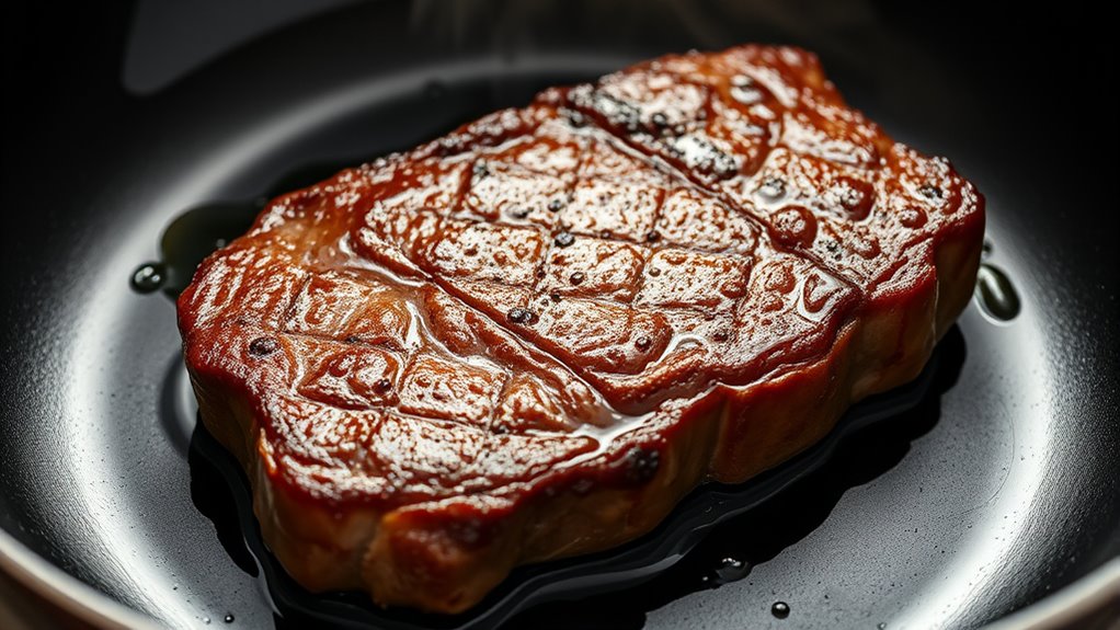 non stick pan searing tips