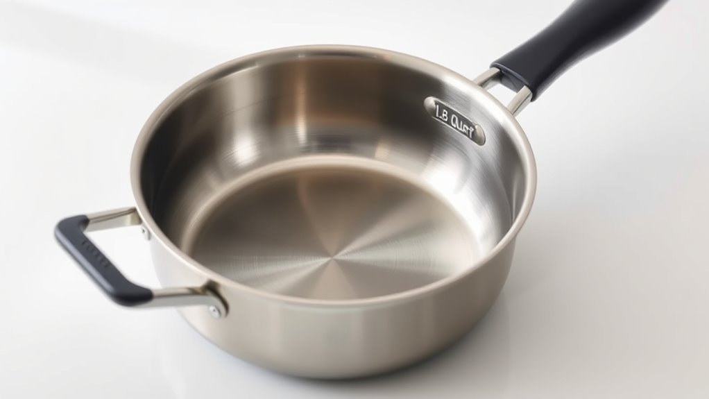 pan capacity size details