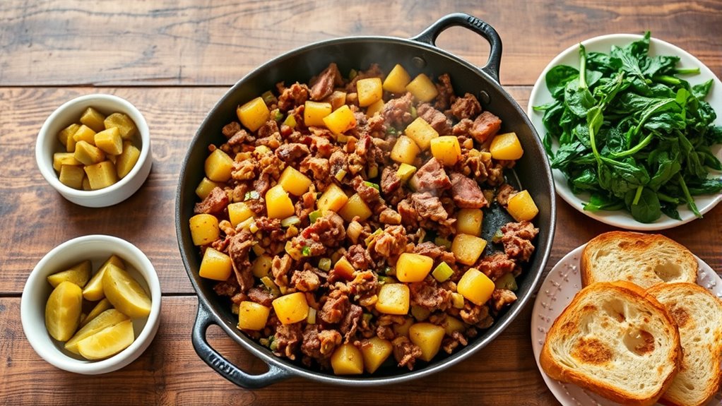 perfect sides for hearty hash