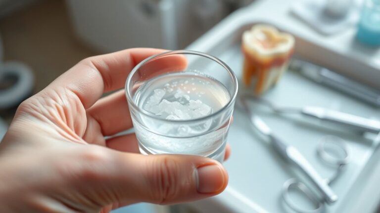 post extraction salt rinse timing