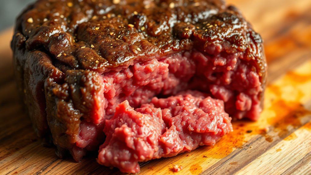 protein content in beef