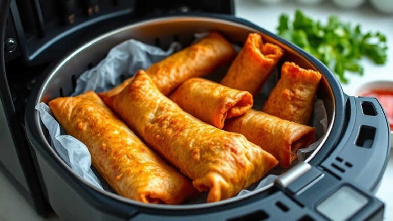 reheat egg rolls quickly
