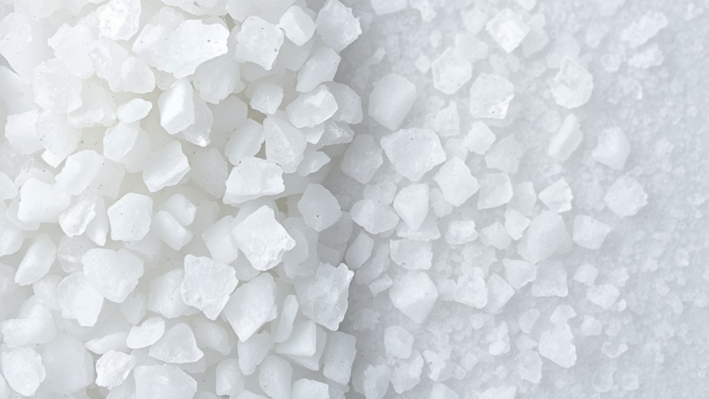 salt composition and additives
