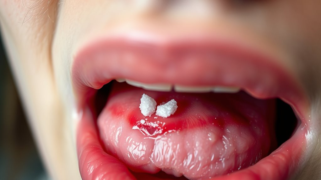 salt on canker sores