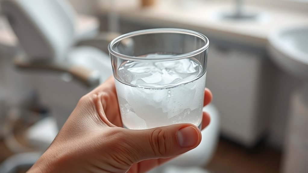 salt water promotes healing