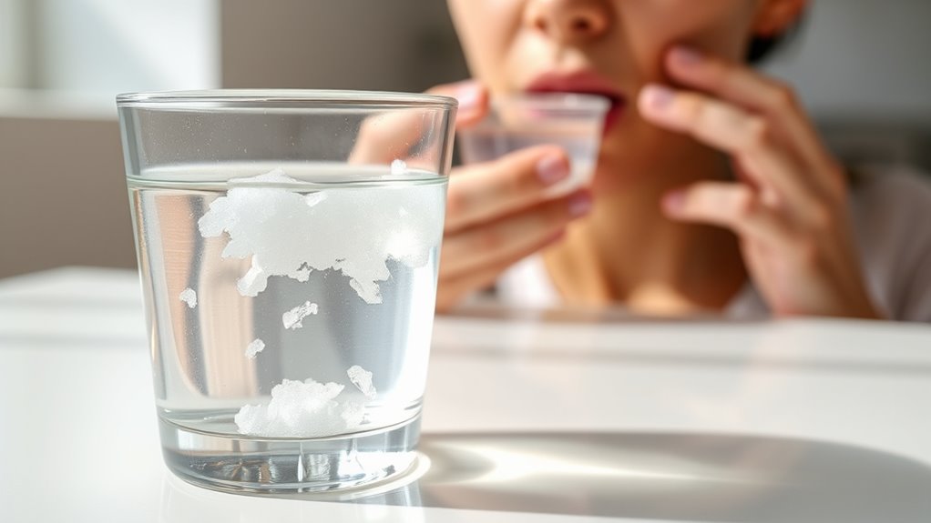 salt water promotes healing