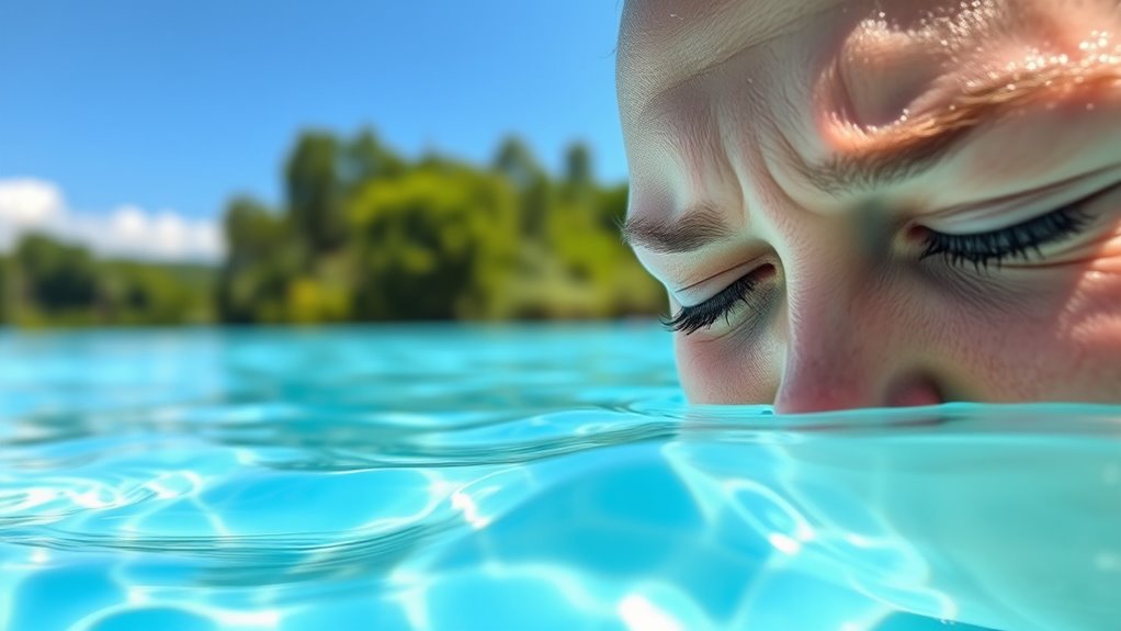 saltwater dehydrates and irritates