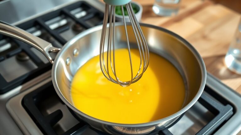 scrambled eggs without milk