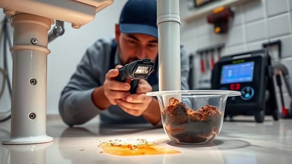 signs of drain blockage