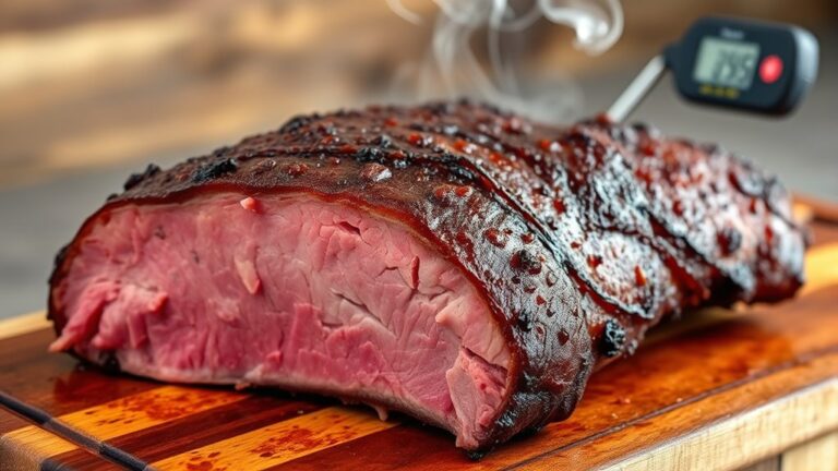 smoking corned beef duration