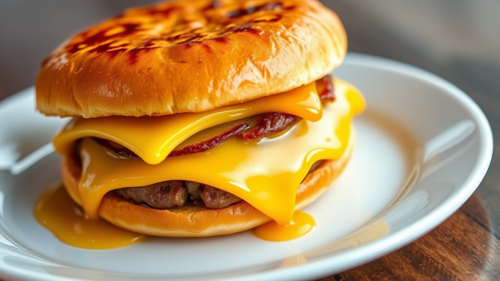 sweet savory breakfast sandwich