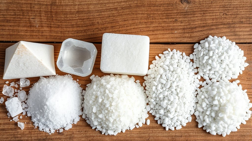 types of water softener salts