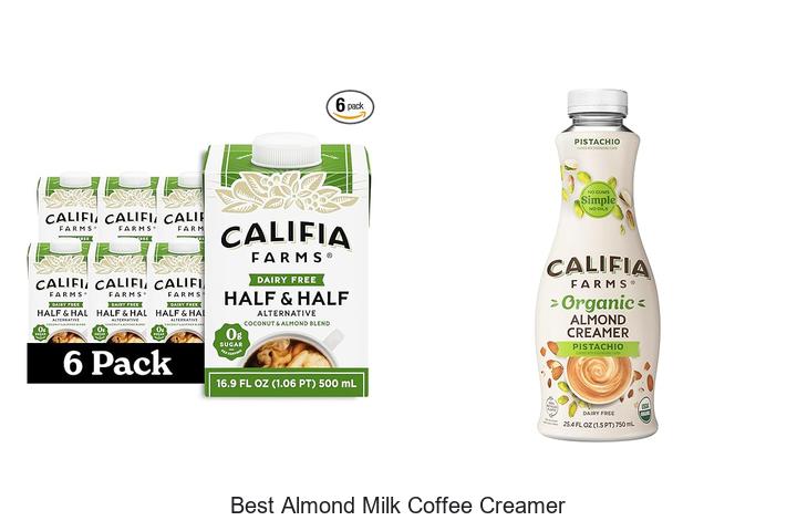 Top 15 Best Almond Milk Coffee Creamer Choices You’ll Love!