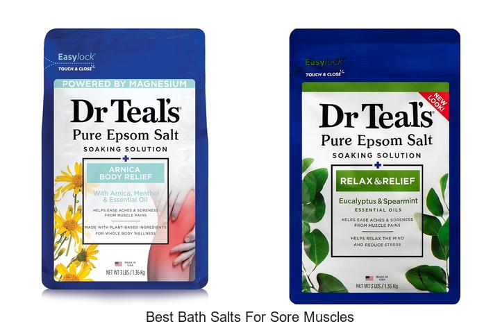 Top 15 Best Bath Salts For Sore Muscles: Relax & Soothe Instantly