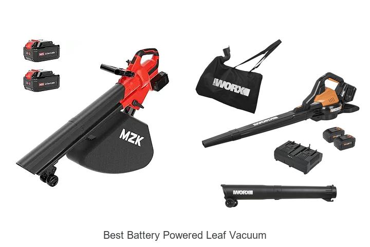 Top 15 Best Battery Powered Leaf Vacuum That Blows Minds