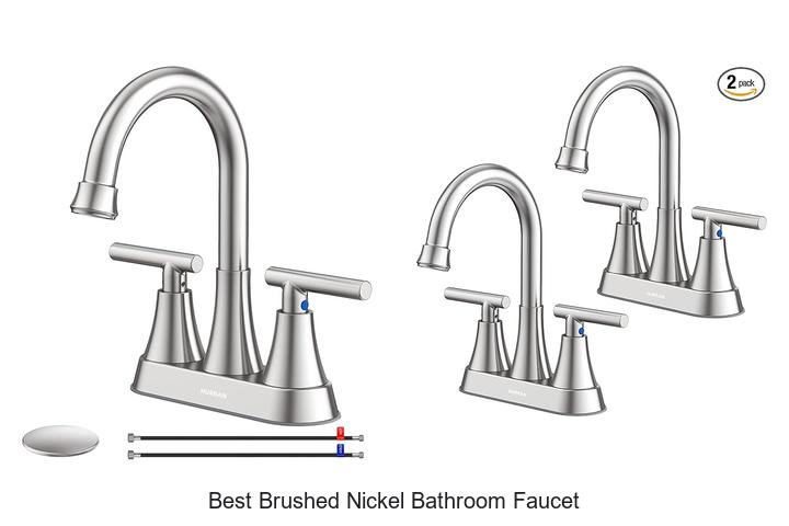 Top 15 Best Brushed Nickel Bathroom Faucet Deals You Need!