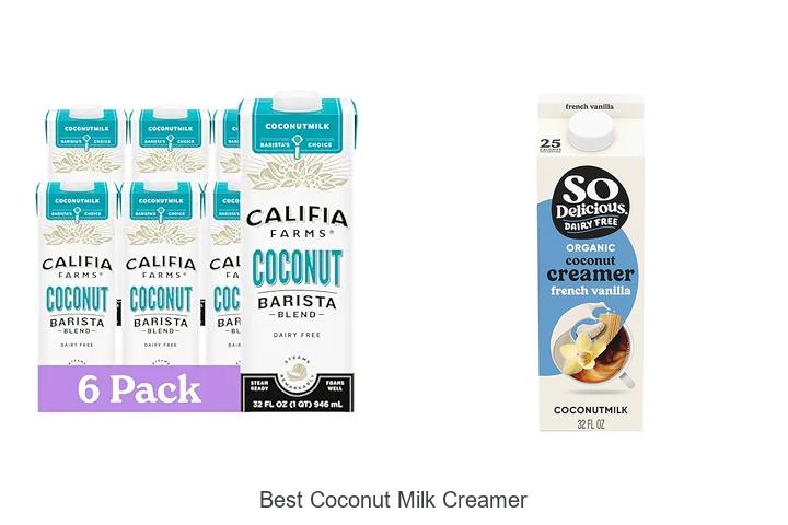 Top 15 Best Coconut Milk Creamer You Can’t Miss Today