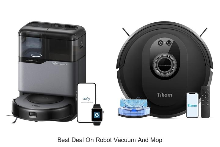 Top 15 Best Deal On Robot Vacuum And Mop You Can’t Miss!
