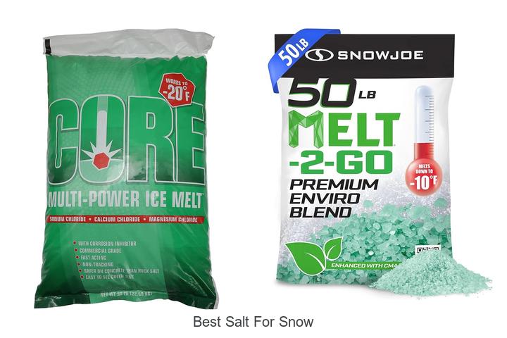 Top 15 Best Salt For Snow That Melts Ice Fast & Easy