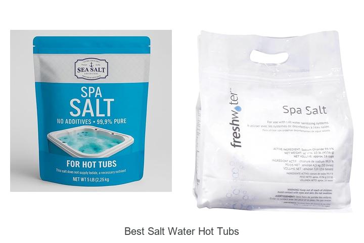 Top 15 Best Salt Water Hot Tubs That Will Blow Your Mind