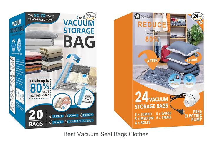 TOP 15 BEST VACUUM SEAL BAGS CLOTHES FOR SPACE SAVING