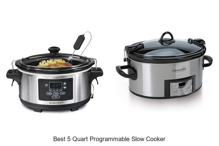 Top 15 Best 5 Quart Programmable Slow Cooker Reviews