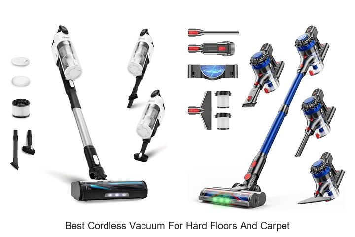 Top 15 Best Cordless Vacuum for Hard Floors and Carpet