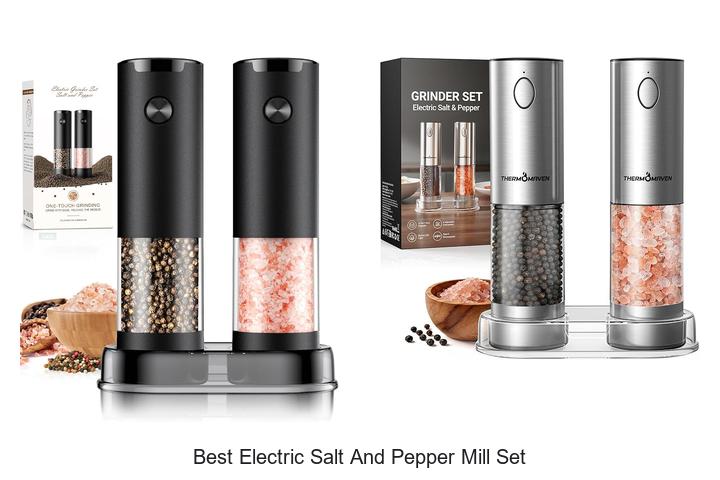 Top 15 Best Electric Salt and Pepper Mill Set Revealed!