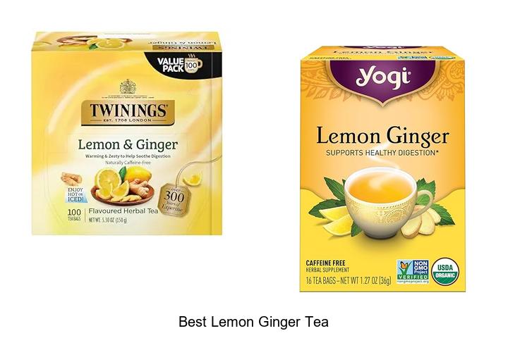Top 15 Best Lemon Ginger Tea That Will Boost Your Health!